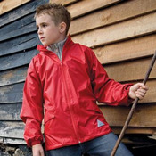Junior windcheater-in-a-bag